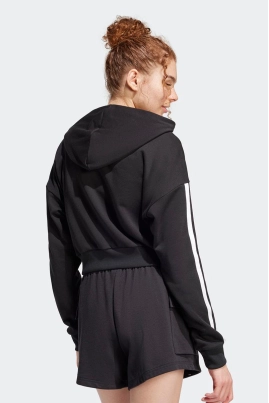 Moletom Adidas Cropped Feminino Preto Moletom Adidas Cropped Feminino Preto