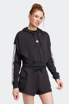 Moletom Adidas Cropped Feminino Preto Moletom Adidas Cropped Feminino Preto