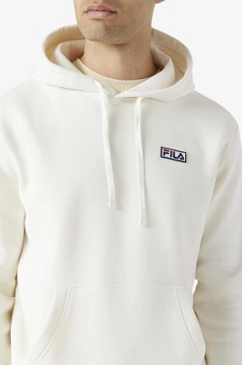 Moletom Fila Basic Essentials Capuz Masculino Off White Moletom Fila Basic Essentials Capuz Masculino Off White