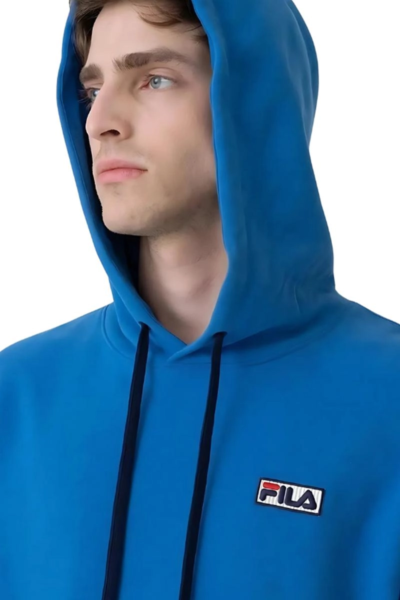 Moletom Fila Essentials Canguru Masculino Royal Moletom Fila Essentials Canguru Masculino Royal