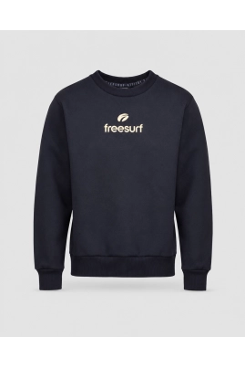Moletom Freesurf Careca Feminino Infantil Preto