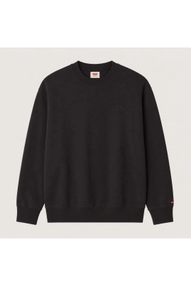 Moletom Levis Authentic Crew Preto Moletom Levis Authentic Crew Preto
