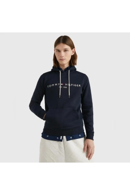 Moletom Masculino Logo Bordado Canguru Tommy Hilfiger Marinho Moletom Masculino Logo Bordado Canguru Tommy Hilfiger Marinho