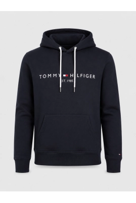 Moletom Masculino Logo Bordado Canguru Tommy Hilfiger Marinho Moletom Masculino Logo Bordado Canguru Tommy Hilfiger Marinho