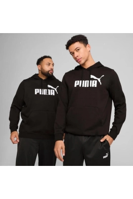 Moletom Puma Canguru Número 1 Masculino Preto Moletom Puma Canguru Número 1 Masculino Preto