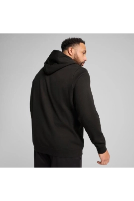 Moletom Puma Canguru Número 1 Masculino Preto Moletom Puma Canguru Número 1 Masculino Preto