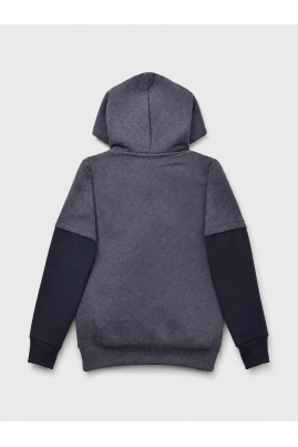 Moletom Yellowl Canguru Infantil Masculino Preto Mescla Moletom Yellowl Canguru Infantil Masculino Preto Mescla