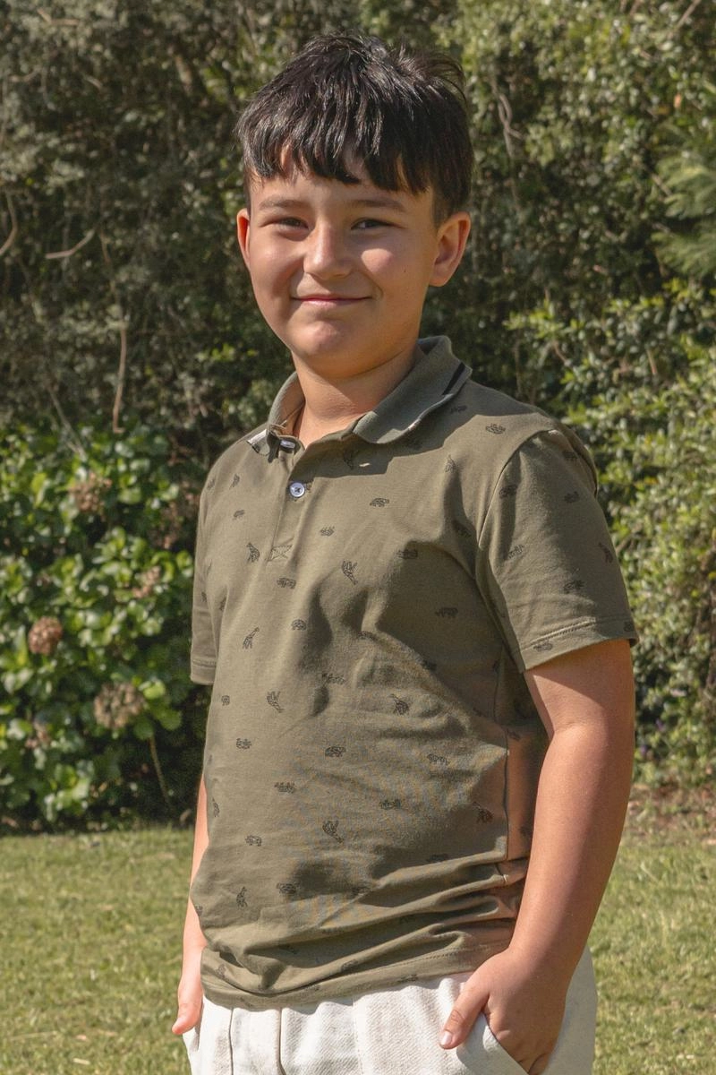 Polo Rovitex Manga Curta Infantil Masculina Polo Rovitex Manga Curta Infantil Masculina