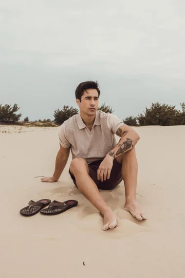 Polo Masculina Tricot Gansgster Polo Masculina Tricot Gansgster