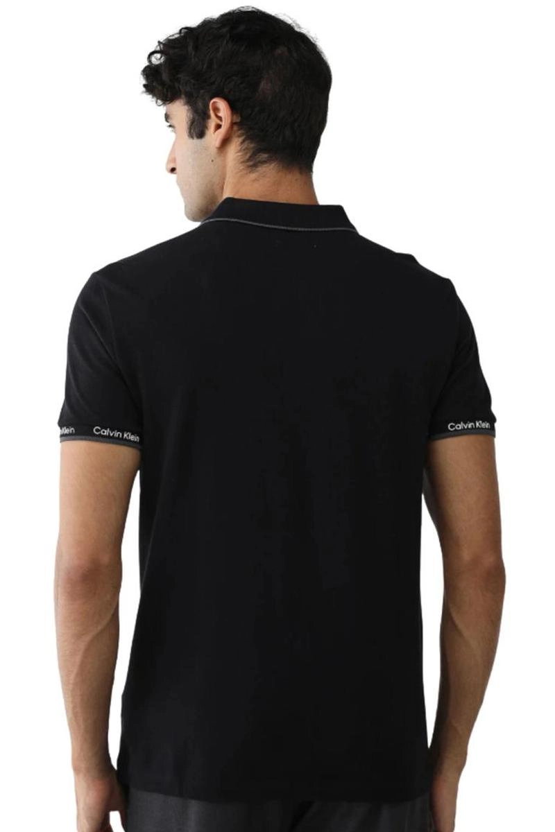 Polo Calvin Klein Manga Curta Masculina