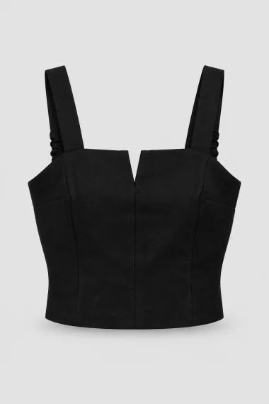 Regata Feminina Cropped Le Ricard Regata Feminina Cropped Le Ricard