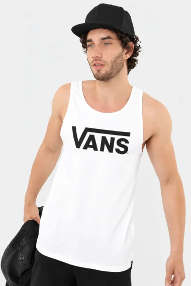 Regata Unissex Vans Classic Tank Branco Regata Unissex Vans Classic Tank Branco