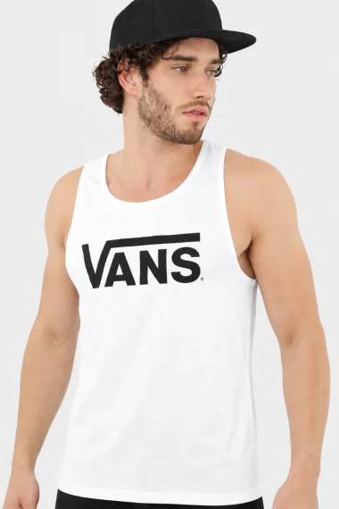 Regata Unissex Vans Classic Tank Branco Regata Unissex Vans Classic Tank Branco