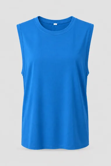 Regata Masculina Machão Dry Sea Brazil Cinza Azul Produto - Regata Masculina Machão Dry Sea Brazil Cinza Azul