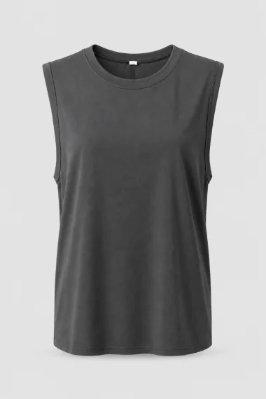 Regata Masculina Machão Dry Sea Brazil Cinza Chumbo Produto - Regata Masculina Machão Dry Sea Brazil Cinza Chumbo