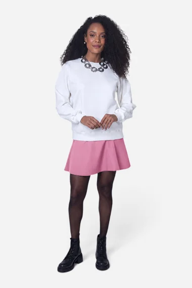 Saia Feminina Laço Gabip Rosa Saia Feminina Laço Gabip Rosa