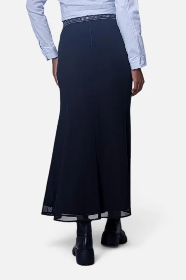 Saia Feminina Midi em Tule Gabip