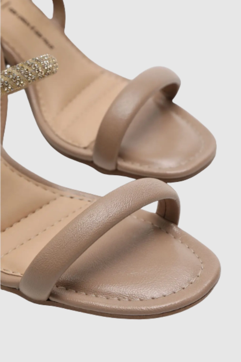 Sandália Dakota Salto Médio Feminino Capuccino Sandália Dakota Salto Médio Feminino Capuccino