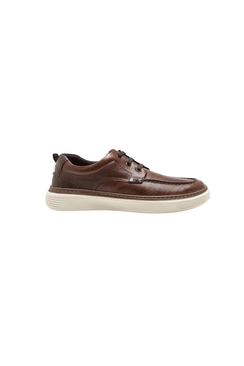 Sapatênis Democrata Denim Clash Masculino Conhaque Produto - Sapatênis Democrata Denim Clash Masculino Conhaque