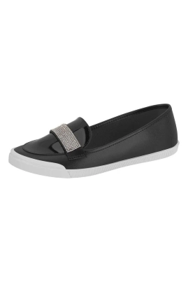 Sapatilha Moleca Slip Feminino Preto Sapatilha Moleca Slip Feminino Preto
