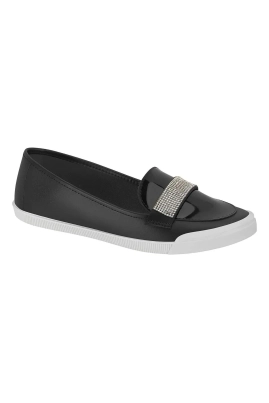 Sapatilha Moleca Slip Feminino Preto Sapatilha Moleca Slip Feminino Preto