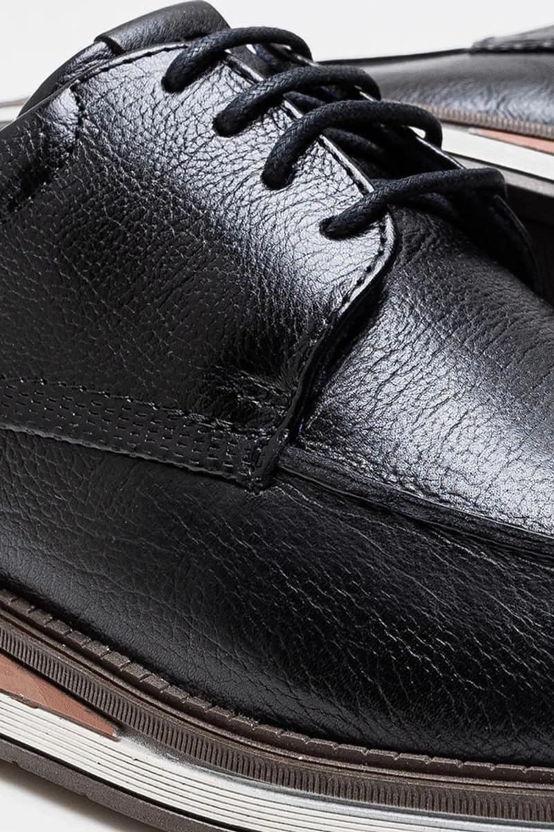 Sapato Democrata Type Metropolitan Masculino Preto