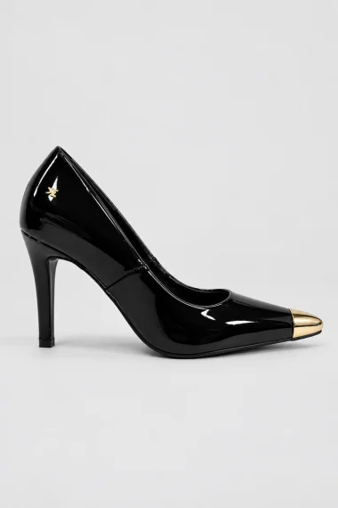Sapato Feminino Via Marte Scarpin Verniz Produto - Sapato Feminino Via Marte Scarpin Verniz