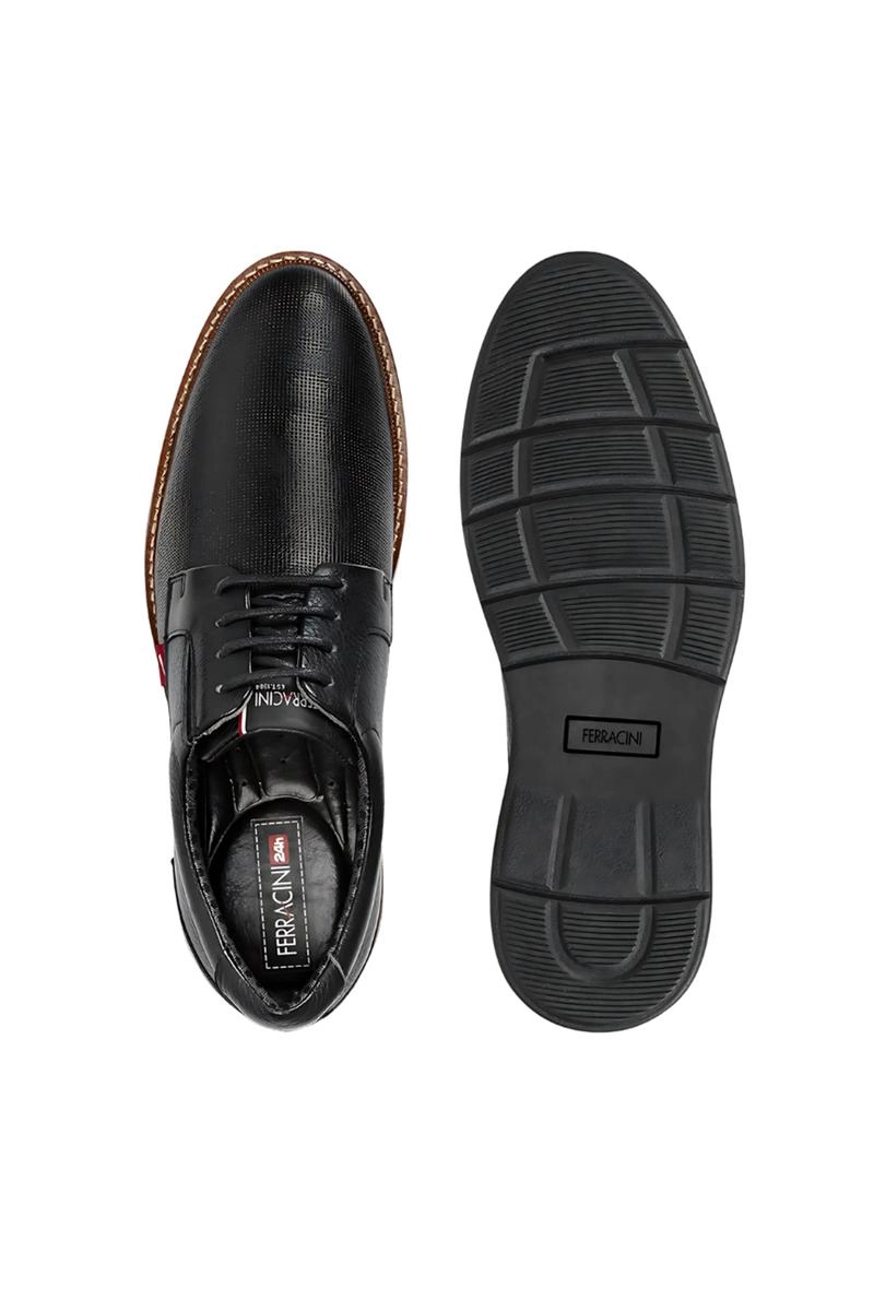 Sapato Ferracini Kingston Masculino Preto Sapato Ferracini Kingston Masculino Preto