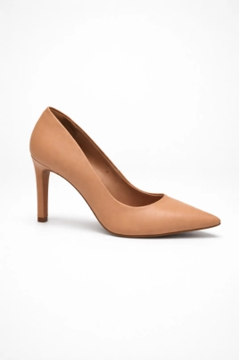Produto - Sapato Via Marte Scarpin Salto Fino Feminino Nude