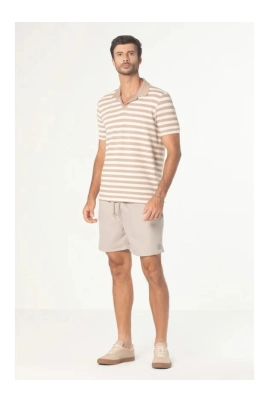 Short Dlz Água Masculino Bege Short Dlz Água Masculino Bege