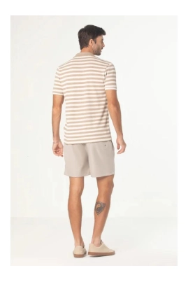 Short Dlz Água Masculino Bege Short Dlz Água Masculino Bege