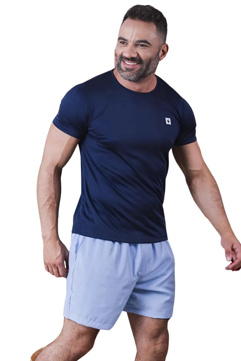 Short Freesurf Liso Masculino Azul