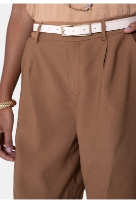 Shorts Ellen One Elástico Feminino Marrom Shorts Ellen One Elástico Feminino Marrom