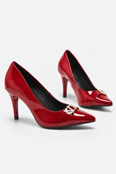 Sapato Feminino Scarpin Bico Fino Via Marte