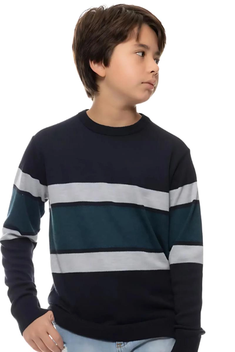 Suéter Crocker Juvenil Masculino Listrado Suéter Crocker Juvenil Masculino Listrado