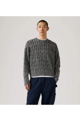 Suéter Masculino Levis Carmel Cable Crew Suéter Masculino Levis Carmel Cable Crew