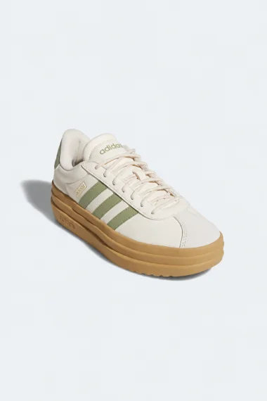 Tênis Adidas Court Bold Feminino Off, Verde e Areia