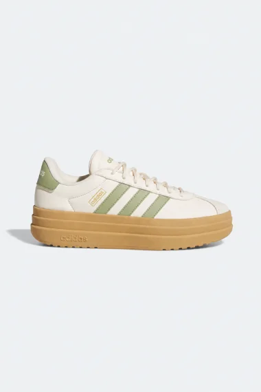 Tênis Adidas Court Bold Feminino Off, Verde e Areia