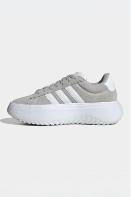 Tênis Adidas Grand Court Platform Feminino CInza Tênis Adidas Grand Court Platform Feminino CInza