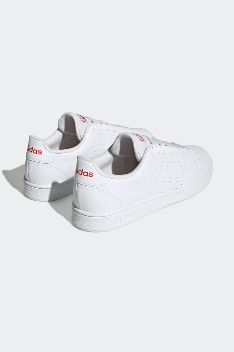 Tênis Adidas Base Court Lifestyle Advantage Masculino Branco Tênis Adidas Base Court Lifestyle Advantage Masculino Branco
