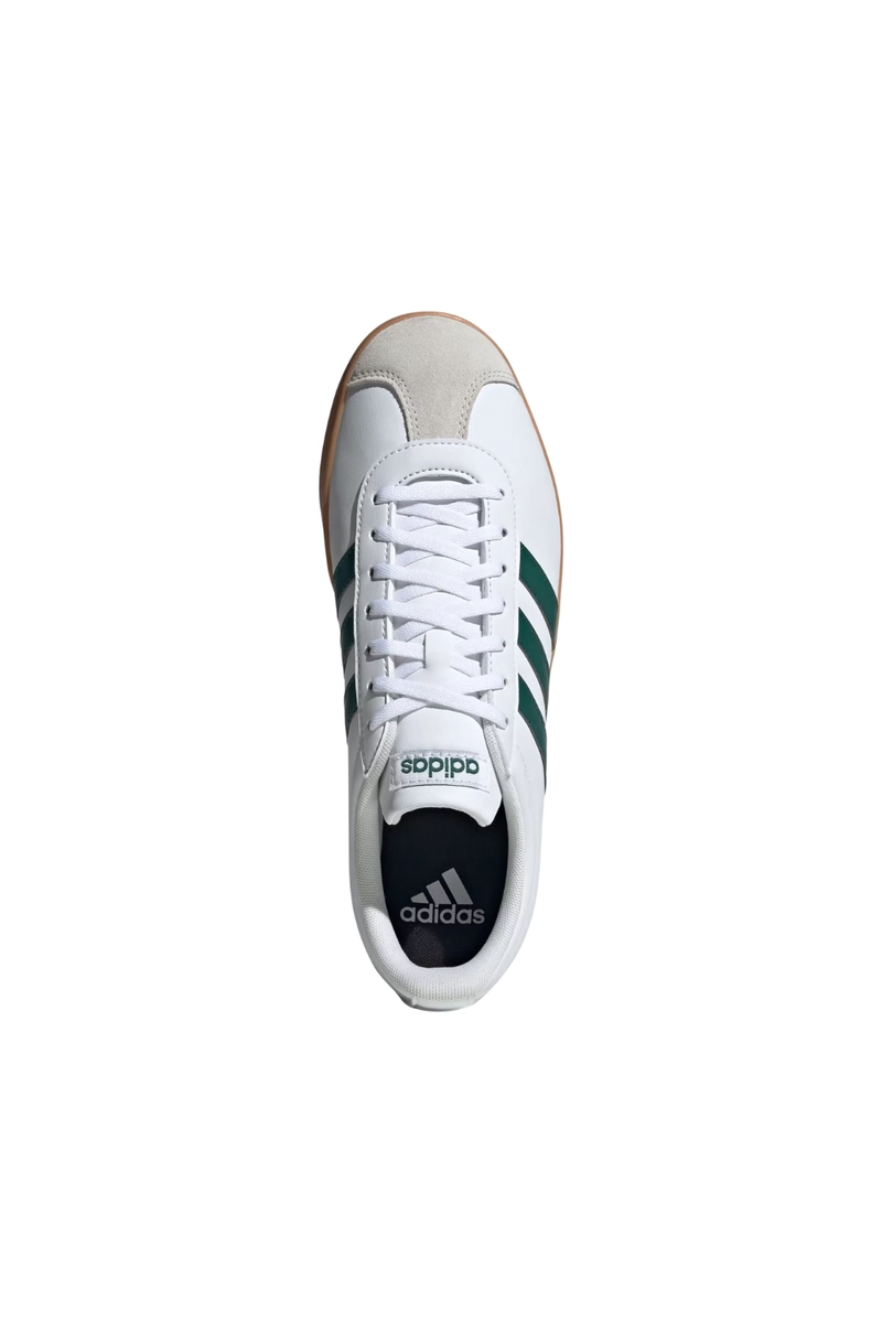 Tênis Adidas VL Court Base Masculino Branco e Verde Tênis Adidas VL Court Base Masculino Branco e Verde