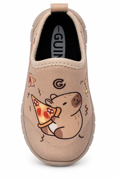 Tênis Bebê Unissex Guimi Capivara Bege Tênis Bebê Unissex Guimi Capivara Bege