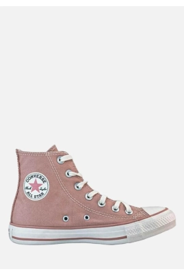 Tênis Converse Bota Feminino Rosa Amêndoa Produto - Tênis Converse Bota Feminino Rosa Amêndoa
