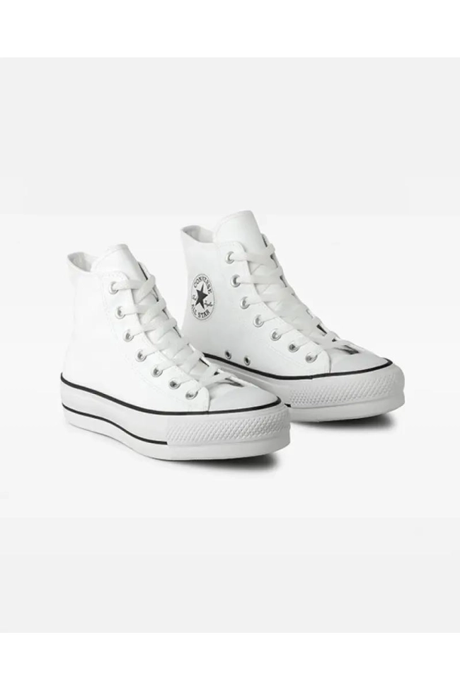 Tênis Converse Feminino Plataforma Branco Tênis Converse Feminino Plataforma Branco
