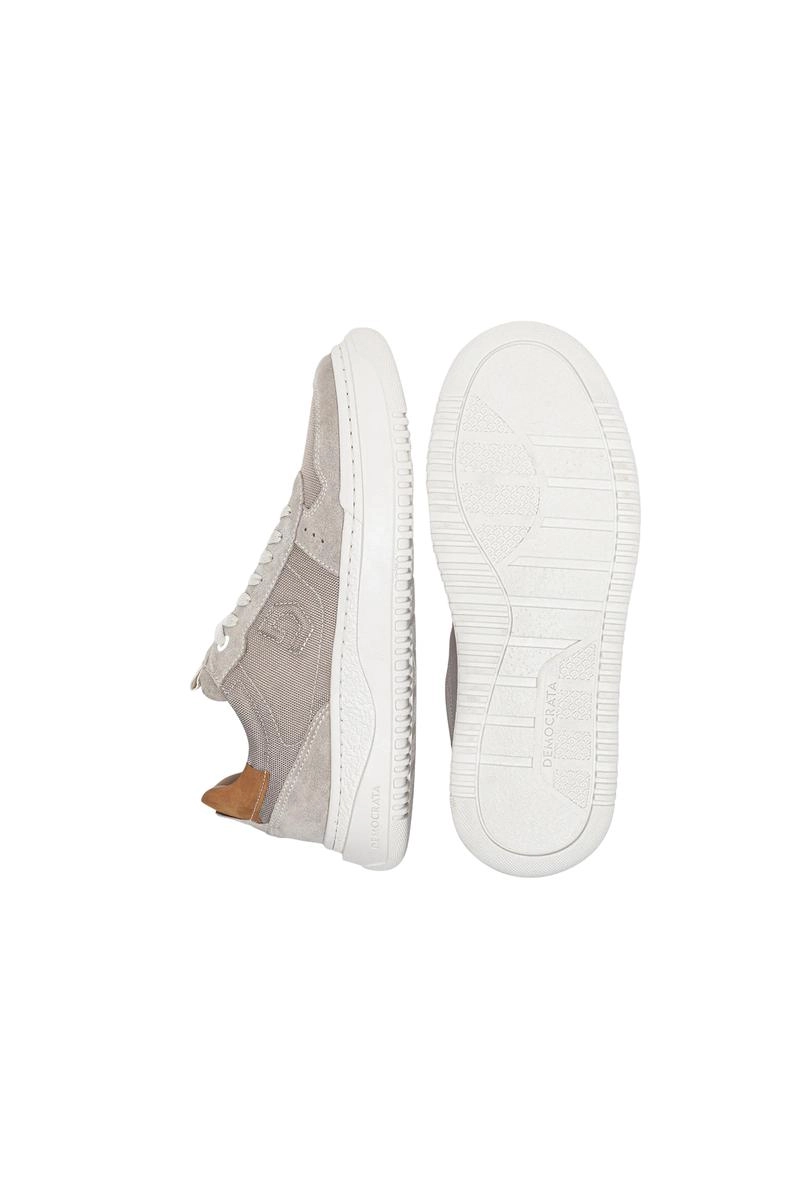 Tênis Democrata Block Masculino Off White Khaki