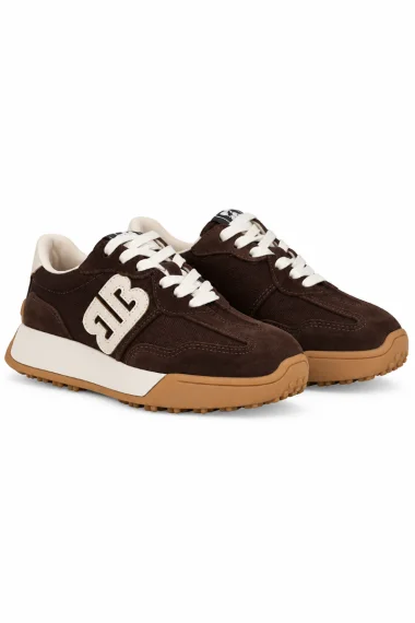 Tênis Feminino Bottero Casual Camurça Marrom