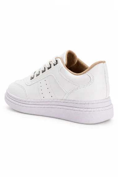 Tênis Feminino Branco Moleca Casual Tênis Feminino Branco Moleca Casual