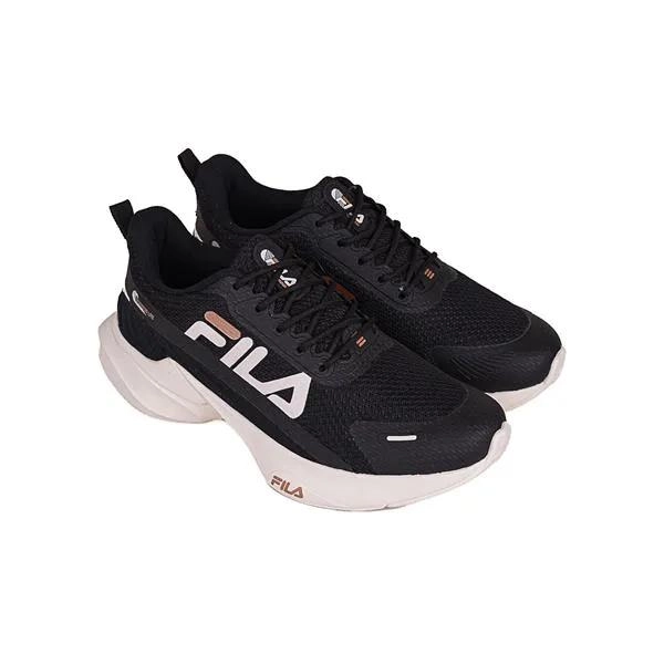Tênis Fila Progress Lite Feminino Preto/Bege/Cobre