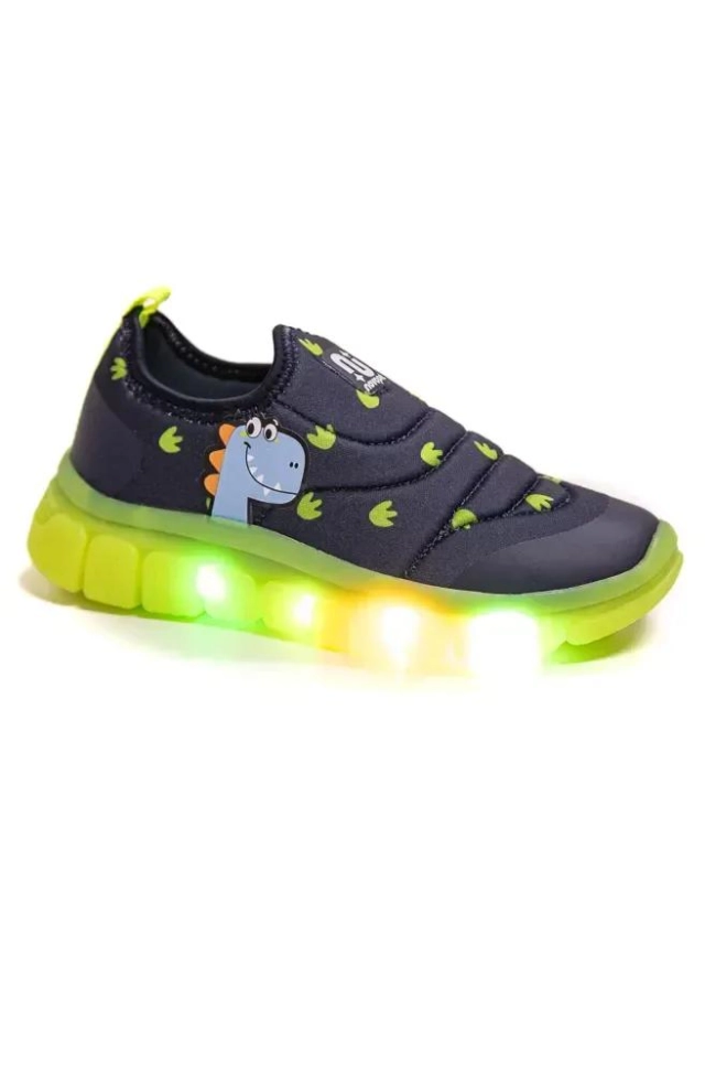 Produto - Tênis Juvenil Masculino Dino Led NovoPé