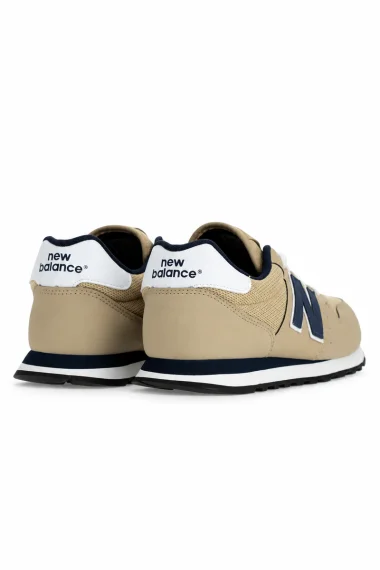 Tênis Masculino New Balance 500 Begê e Marinho Tênis Masculino New Balance 500 Begê e Marinho